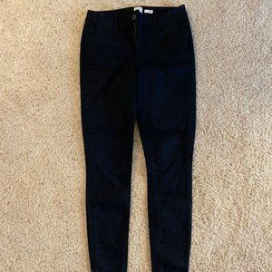 Black Denim Skinny Jeans - A New Day brand (Size 6)